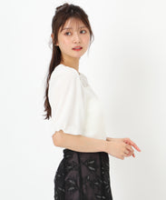 画像をギャラリービューアに読み込む, シアーバルーン袖ビスチェニット/MM528301