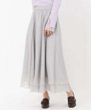 画像をギャラリービューアに読み込む, ラメシアーレイヤードスカート/MM517218