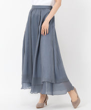 画像をギャラリービューアに読み込む, ラメシアーレイヤードスカート/MM517218