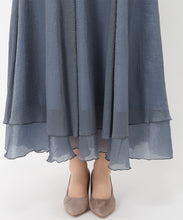 画像をギャラリービューアに読み込む, ラメシアーレイヤードスカート/MM517218
