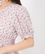 画像をギャラリービューアに読み込む, 小花柄プリーツワンピース/MM517416