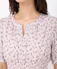 画像をギャラリービューアに読み込む, 小花柄プリーツワンピース/MM517416