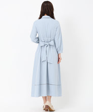 画像をギャラリービューアに読み込む, ハシゴレース切替シャツワンピース/MM517418