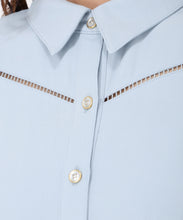 画像をギャラリービューアに読み込む, ハシゴレース切替シャツワンピース/MM517418