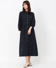 画像をギャラリービューアに読み込む, ハシゴレース切替シャツワンピース/MM517418