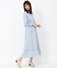 画像をギャラリービューアに読み込む, ハシゴレース切替シャツワンピース/MM517418