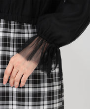 画像をギャラリービューアに読み込む, チュール袖リボンブルゾン/MM518507