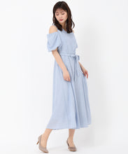 画像をギャラリービューアに読み込む, 2wayカットドビーワンピース/MM527401 (ブルー)