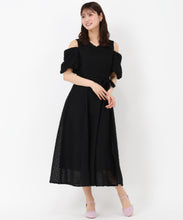 画像をギャラリービューアに読み込む, 2wayカットドビーワンピース/MM527401 (ブラック)