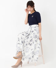 画像をギャラリービューアに読み込む, ブローチ付きケーブルニット/MM528302