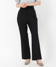画像をギャラリービューアに読み込む, フレアカットタックパンツ/MM557304 (ブラック)