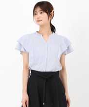 画像をギャラリービューアに読み込む, ダブルフリルカットブラウス/MM528103