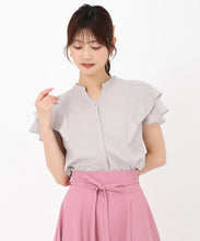 画像をギャラリービューアに読み込む, ダブルフリルカットブラウス/MM528103