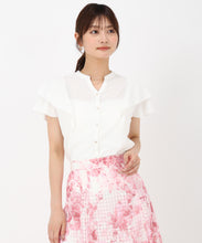 画像をギャラリービューアに読み込む, ダブルフリルカットブラウス/MM528103