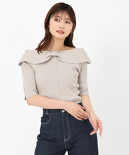 画像をギャラリービューアに読み込む, 【WEB先行予約販売/4月中旬発売予定】2wayリボンケープニット/MM528307
