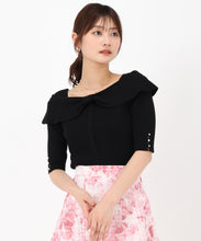 画像をギャラリービューアに読み込む, 【WEB先行予約販売/4月中旬発売予定】2wayリボンケープニット/MM528307