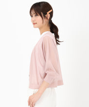 画像をギャラリービューアに読み込む, ラメシアーボレロカーディガン/MM528401