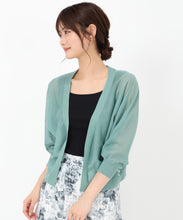 画像をギャラリービューアに読み込む, ラメシアーボレロカーディガン/MM528401