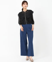 画像をギャラリービューアに読み込む, 【WEB先行予約販売/4月中旬発売予定】フリルシアーラメブルゾン/MM528502