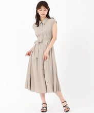 画像をギャラリービューアに読み込む, 【WEB限定アイテム】フレンチシャツワンピース/MM557404 (ベージュ)