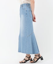 画像をギャラリービューアに読み込む, バックフレアマーメイドデニムスカート/TT517220