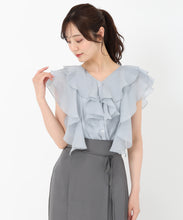 画像をギャラリービューアに読み込む, フリルシアーブラウス/TT528104