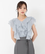 画像をギャラリービューアに読み込む, フリルシアーブラウス/TT528104