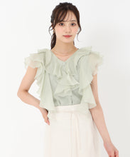 画像をギャラリービューアに読み込む, フリルシアーブラウス/TT528104