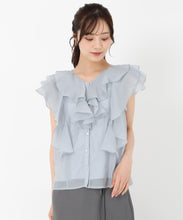 画像をギャラリービューアに読み込む, フリルシアーブラウス/TT528104