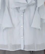 画像をギャラリービューアに読み込む, フリルシアーブラウス/TT528104