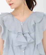 画像をギャラリービューアに読み込む, フリルシアーブラウス/TT528104