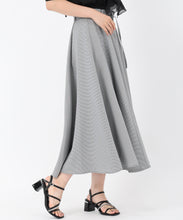 画像をギャラリービューアに読み込む, バイカラーウエストフレアスカート/MM537201