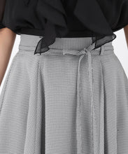 画像をギャラリービューアに読み込む, バイカラーウエストフレアスカート/MM537201