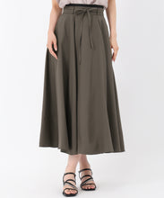 画像をギャラリービューアに読み込む, バイカラーウエストフレアスカート/MM537201 (ブラウン)