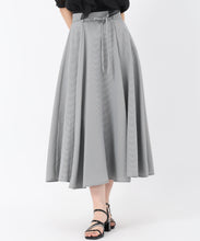 画像をギャラリービューアに読み込む, バイカラーウエストフレアスカート/MM537201