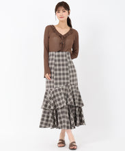 画像をギャラリービューアに読み込む, ランダムフレアチェックスカート/MM537202