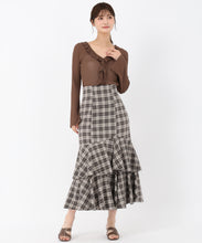 画像をギャラリービューアに読み込む, ランダムフレアチェックスカート/MM537202