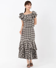 画像をギャラリービューアに読み込む, ランダムフレアチェックスカート/MM537202