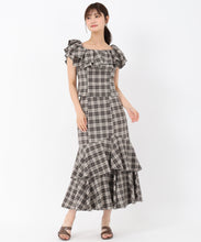 画像をギャラリービューアに読み込む, ランダムフレアチェックスカート/MM537202