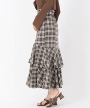 画像をギャラリービューアに読み込む, ランダムフレアチェックスカート/MM537202