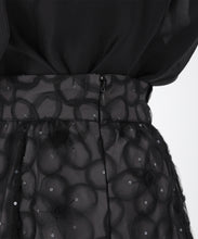 画像をギャラリービューアに読み込む, テープ刺繍フレアスカート/MM537208