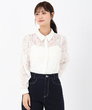 画像をギャラリービューアに読み込む, レースシャツブラウス/MM538104