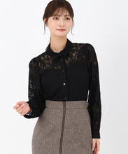 画像をギャラリービューアに読み込む, レースシャツブラウス/MM538104