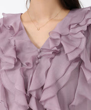 画像をギャラリービューアに読み込む, フリルレイヤードブラウス/MM538106