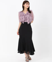 画像をギャラリービューアに読み込む, フリルレイヤードブラウス/MM538106