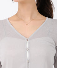 画像をギャラリービューアに読み込む, フレア袖シアーカーディガン/MM538402