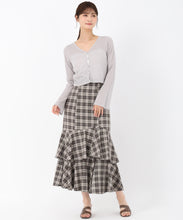 画像をギャラリービューアに読み込む, フレア袖シアーカーディガン/MM538402