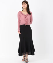 画像をギャラリービューアに読み込む, ラッフルシアーカーディガン/MM538404