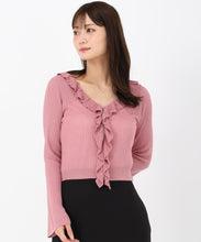 画像をギャラリービューアに読み込む, ラッフルシアーカーディガン/MM538404