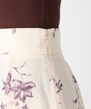 画像をギャラリービューアに読み込む, フラワー柄シアースカート/TT537203